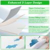 Twin Size Waterproof Mattress Protector Breathable Soft Cotton Mattress Pad Cover With Elastic Deep Pocket Up To 11in Noiseless Machine Washable Beddi