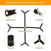 Bed Sheet Fasteners Adjustable Crisscross Elastic Sheet Suspenders Gripper Mattress Holder Straps w/ 8 Clips
