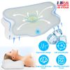 Orthopedic Memory Foam Pillow with Cooling Case Neck Support Pillow with Machine Washable Case for Side Back Stomach Sleepers