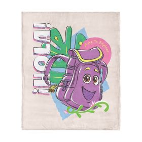 Dora the Explorer Hola Backpack Silk Touch Throw Blanket 50 x 60 inches
