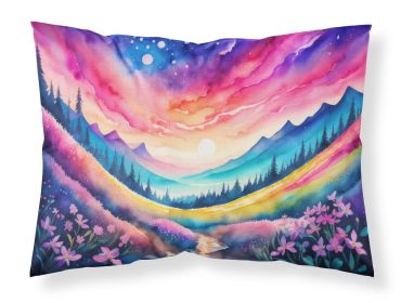 Phlox in Color Standard Pillowcase Lightweight Super Soft Easy Care Decorative Artwork Pillowcase, Standard