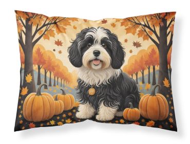 Havanese Fall Standard Pillowcase Lightweight Super Soft Easy Care Decorative Artwork Pillowcase, Standard