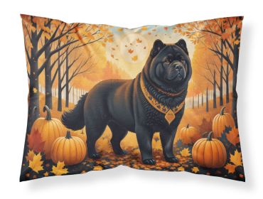Black Chow Chow Fall Standard Pillowcase Lightweight Super Soft Easy Care Decorative Artwork Pillowcase, Standard