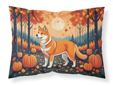 Akita Fall Standard Pillowcase Lightweight Super Soft Easy Care Decorative Artwork Pillowcase, Standard