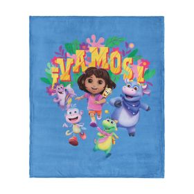 Dora the Explorer Vamos Silk Touch Throw Blanket 50 x 60 inches