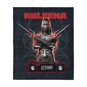 Mortal Kombat Mileena Let Us Dance Silk Touch Throw Blanket 50 x 60 inches
