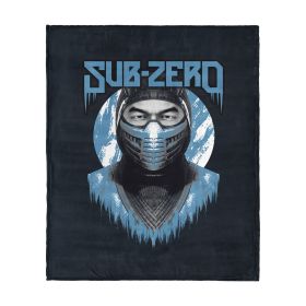 Mortal Kombat Subzero Silk Touch Throw Blanket 50 x 60 inches