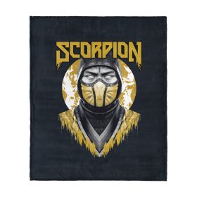 Mortal Kombat Scorpion Silk Touch Throw Blanket 50 x 60 inches