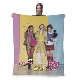 Paramount Clueless Dionne Cher Tai Silk Touch Throw Blanket 50X60 Inches