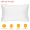 Bed Sleeping Pillows Down Alternative Hypoallergenic Soft Pillow Inserts For Side Back Sleeper Standard/Queen/King Size Optional