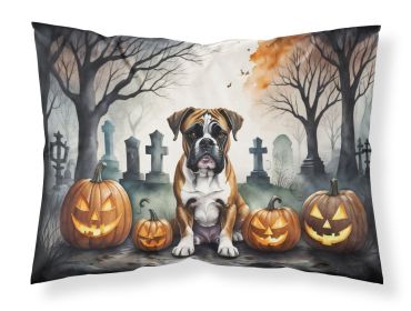 Boxer Spooky Halloween Standard Pillowcase Lightweight Super Soft Easy Care Decorative Artwork Pillowcase, Standard (Default: Default)