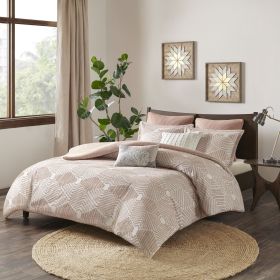 Cotton Jacquard Comforter Set (Color: as Pic)